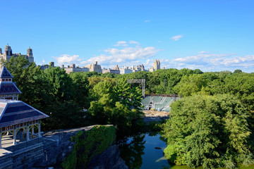 Fototapeta na wymiar Belvedere Castle - Central Park Conservancy