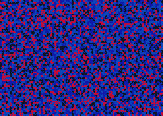 Seamless pattern with random colored quarter circles Generative Art background illustration