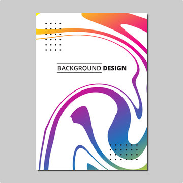 Colorfull Vector Images Marble Liquid Template