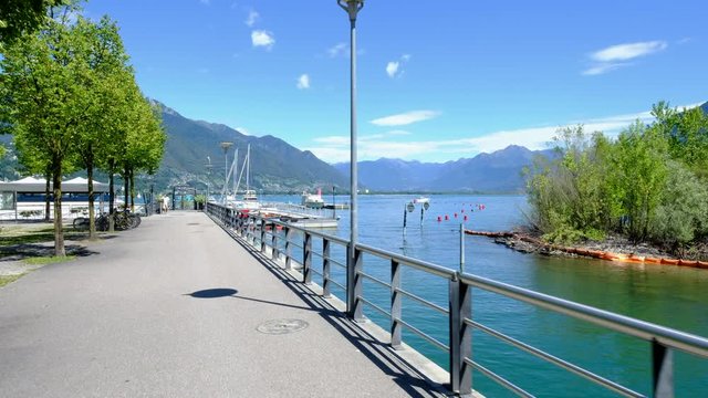 Locarno, Switzerland. Lake Views Series