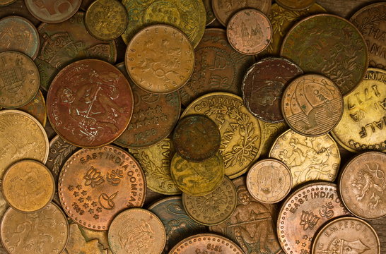 old money coins