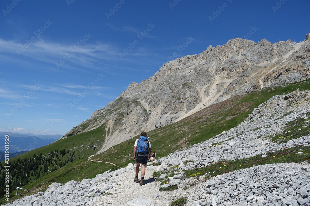 Sticker wandern am latemar