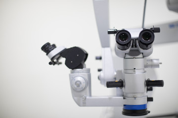 Fototapeta na wymiar Ophthalmic surgical microscope