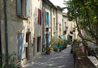 Gasse in Uzes, Provence