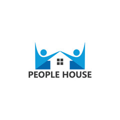 People House Logo Template Design
