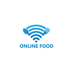 Online Food Logo Template Design