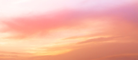 Beautiful colorful sunset sky. Nature sky backgrounds.
