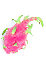 dragon fruit isolated on white background