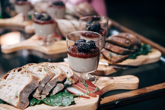 foie gras mousse blackberry