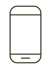 smartphone electronic device isolated icon