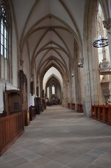 Fototapeta premium Bazylika Mnijesza w Strzegomiu, wnetrze