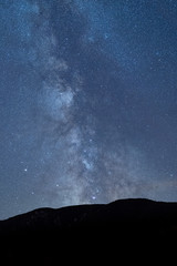 Made from 40 light frames by Starry Landscape Stacker 1.8.0.  Algorithm: Min Horizon Noise