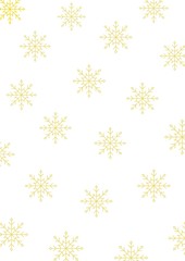 seamless background with snowflakes
