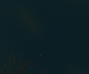 night sky with stars