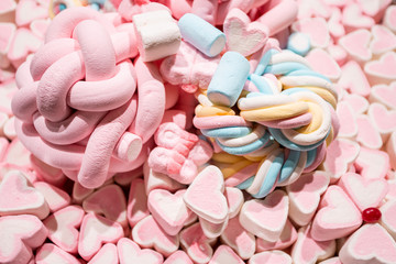 Colourful sugary candy, Assort various sweet candies