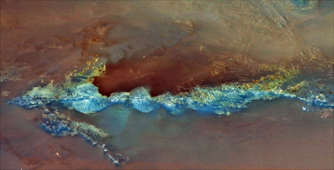 beyond Hubble,  abstract photography of the deserts of Africa from the air, aerial view of desert...