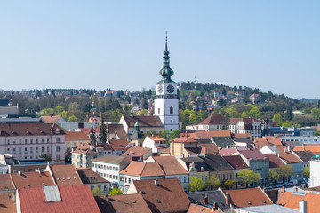 St Martin Church in Trebic, Czech Republic