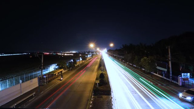 Light on the Superhighway gold line