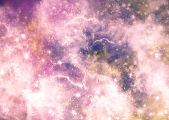 Galaxy wallpaper background with stars and stardust. Galaxy plasma