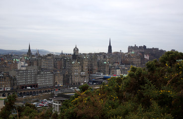 vue sur la ville d'&Eacute;dimbourg
