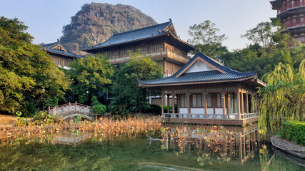 Mulongta Shrine at Guilin, Guangxi Province, China