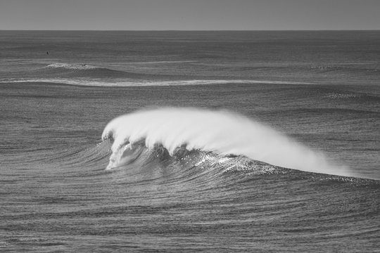 Big ocean waves perfect for surfing © nvphoto