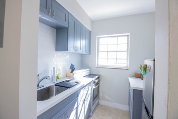 interior of modern kitchen