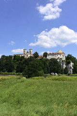 Fototapeta na wymiar Opactwo benedyktynów Klasztor w Tyncu 