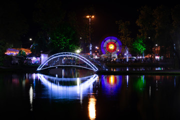 Bridge at night