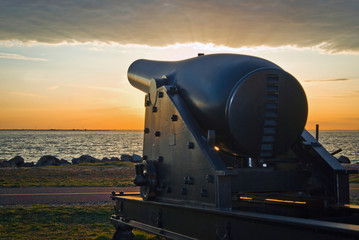 Fototapeta na wymiar Historic Cannon