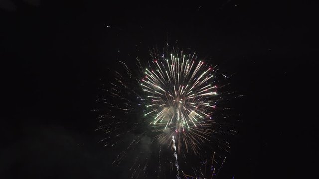 Fireworks Lightining - New year celebration