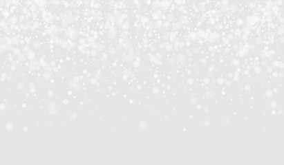 Gray Flake Winter Background. Magic Snowflake Wallpaper. Transparent Card. White Snow Graphic Banner. Flake Xmas Wallpaper.