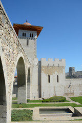 Fototapeta premium Akhaltsikhe, Georgia - September 23, 2018: Rabati Castle complex in Akhaltsikhe