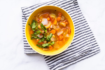 Lentil soup
