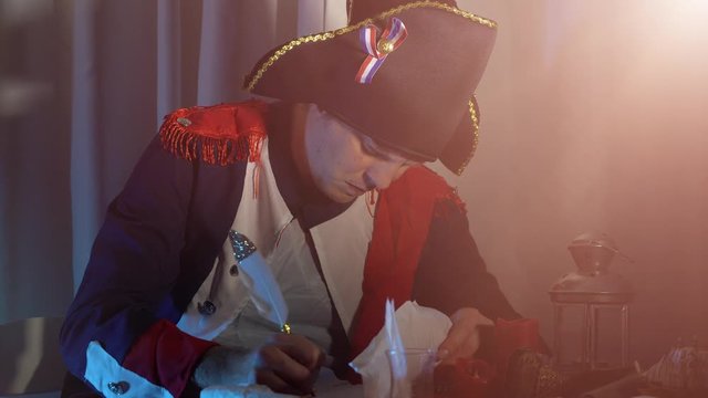 Napoleon Bonaparte, military leader and statesman of the 18th century