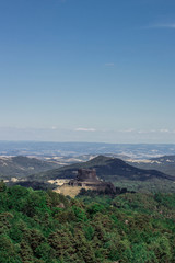 Fototapeta premium view of mountains