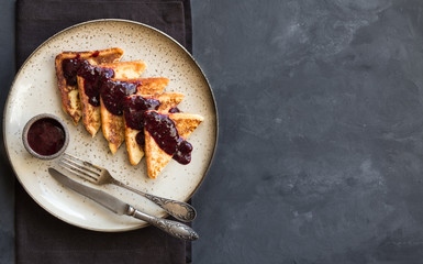 French toasts for breakfast