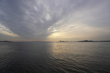 Obraz premium sunset over the sea