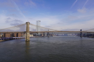 city bridge Brooklyn bridge in dumbo