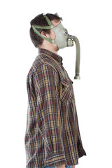 times of social unrest, gas mask, fight,