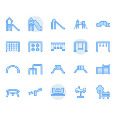 Playground icon and symbol set