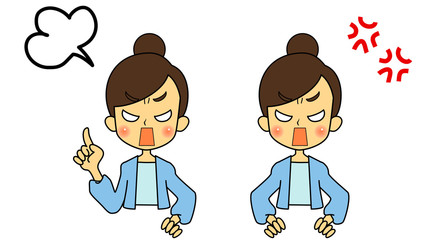 まんがドジ女子怒る３バストアップ