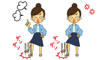 まんがドジ女子怒る３