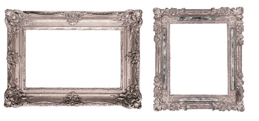 antique isolated picture frame