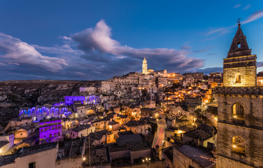 Obraz premium Sassi di Matera, Patrimonio Unesco, Basilicata