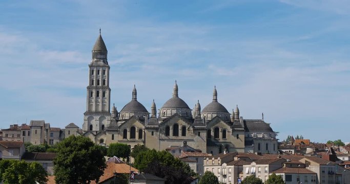 P&eacute;rigueux, Dordogne department, Nouvelle-Aquitaine, France. The Saint-Front cathedral dated century XII