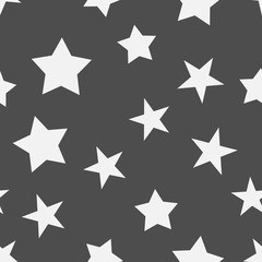 Obraz premium Stars seamless pattern. Star texture background.