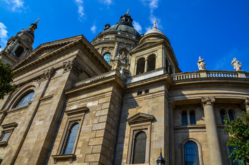 Fototapeta na wymiar Szent Istvan Basilica aka Saint Stephen Church in Budapest, Hungary