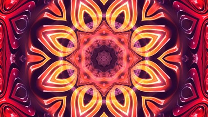Kaleidoscope Mandala Art Design Abstract Background