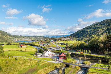 Town by the River in Bergen, Norway